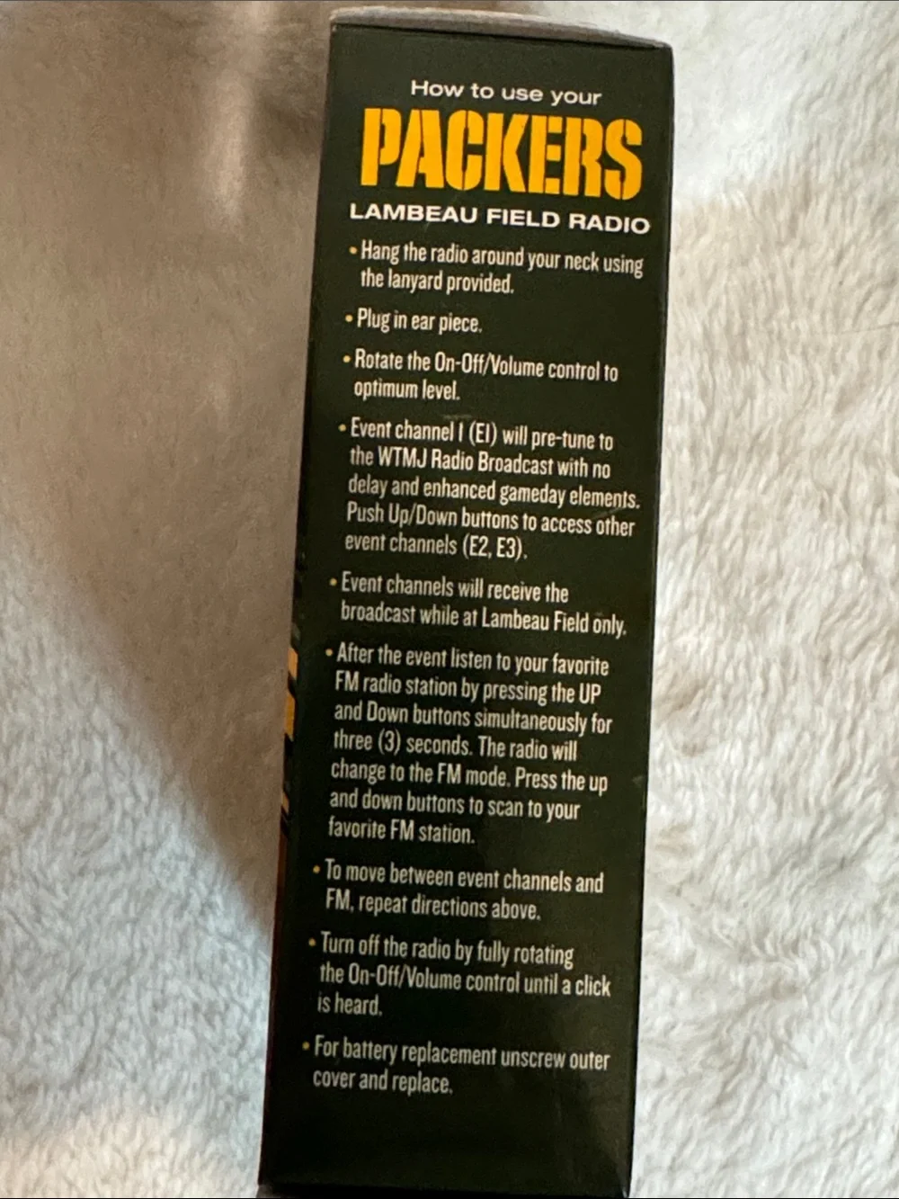 Green Bay Packer Lambeau Field Sport Radio